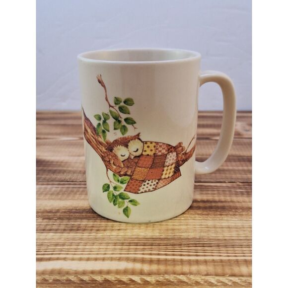 Vintage Otagiri Owl‎ Coffee Mug - Picture 1 of 9